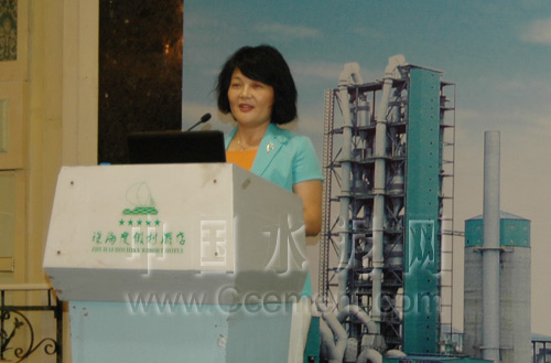 梁榮英在2008廣東水泥年會(huì)上的致辭